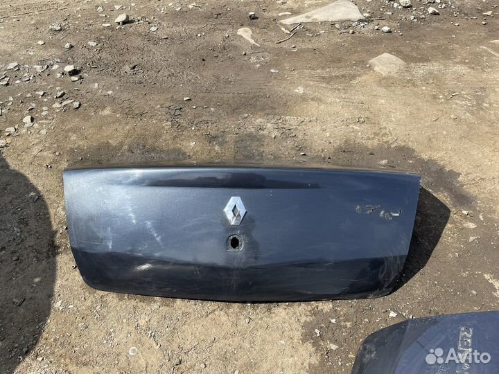 Renault logan крышка багажника