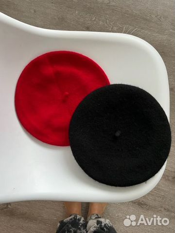 Берет женский H&M шерсть черный