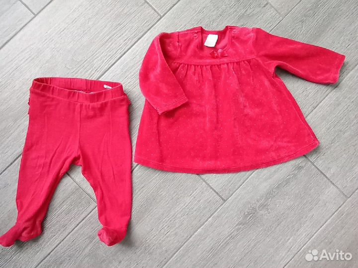 Платье для девочки 62-68