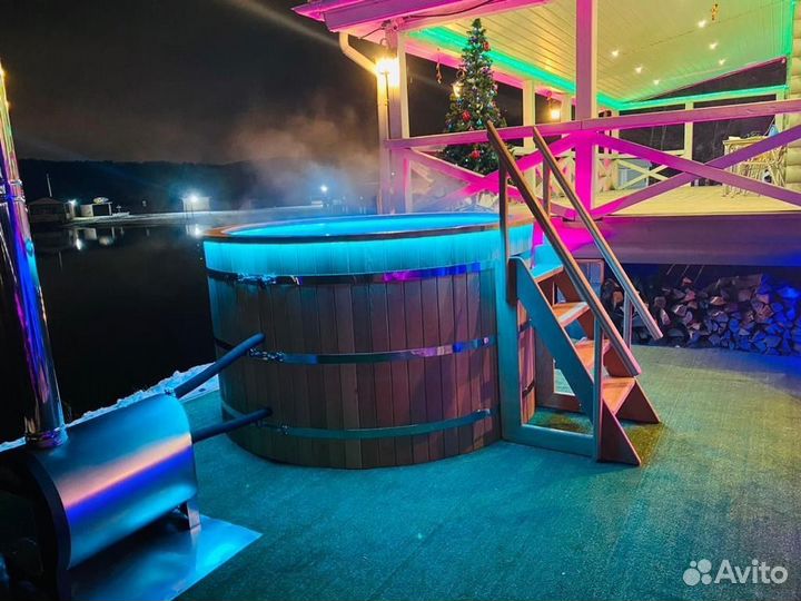 Русская баня на дровах