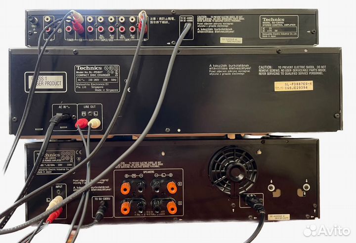 Комплект аудиотехники Technics (оригинал)