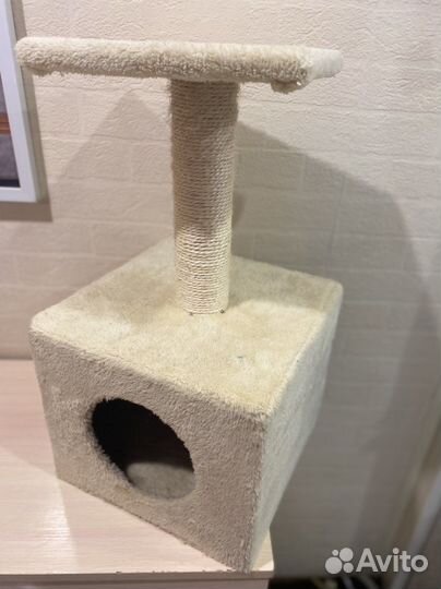 Когтеточка домик для кошки