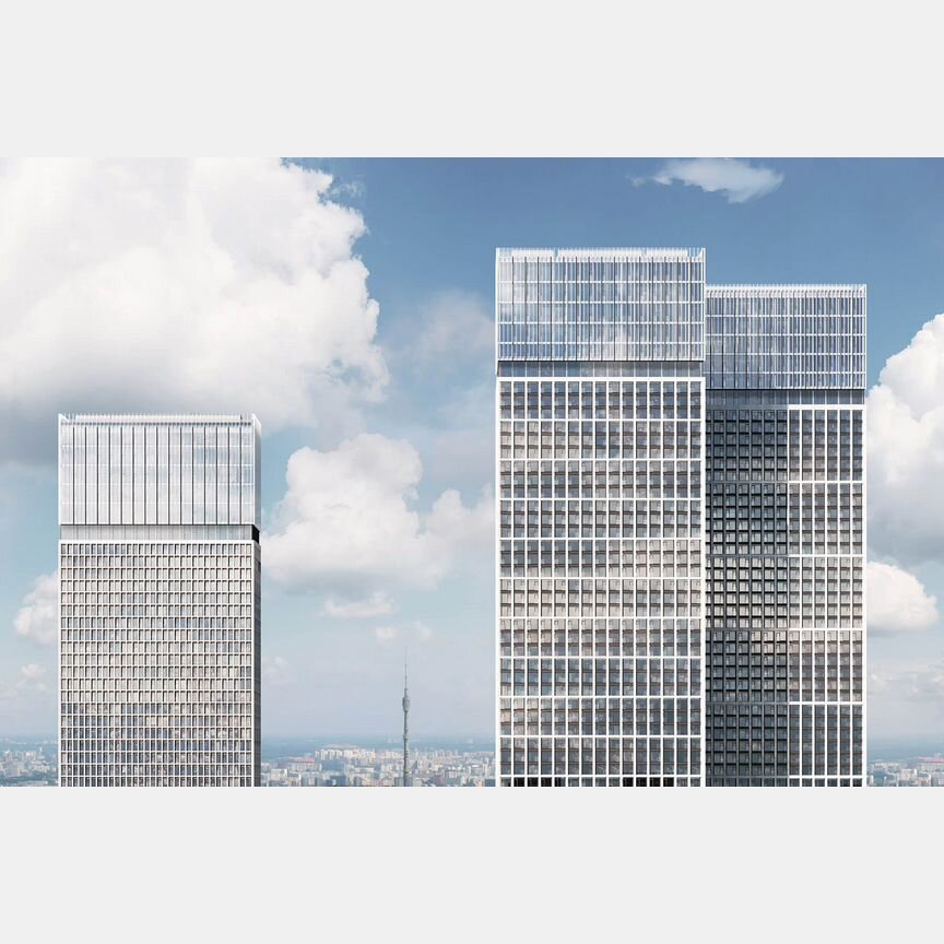 2-к. квартира, 66,4 м², 13/55 эт.