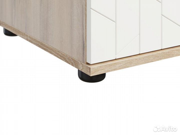 Тв-тумба Монблан-1 Angle Milk