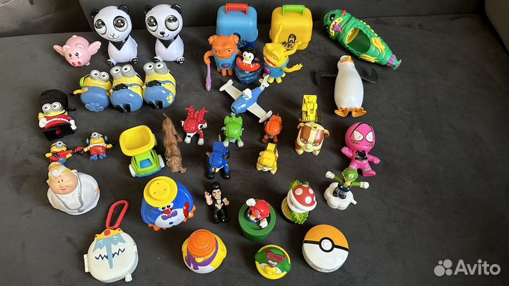 Коллекция фигурок (макдональдс и др)