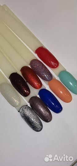 Набор гель лаков бу