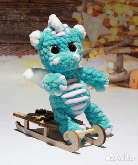 Вязаные игрушки, дракоши