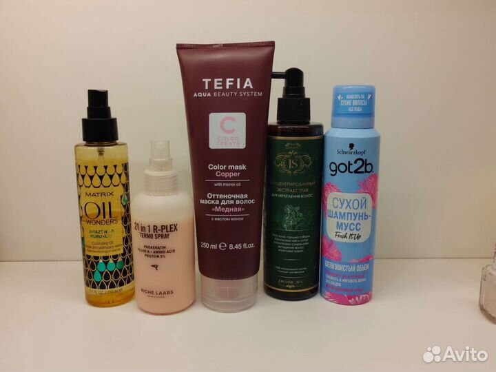 Набор средств для волос - всё почти полное