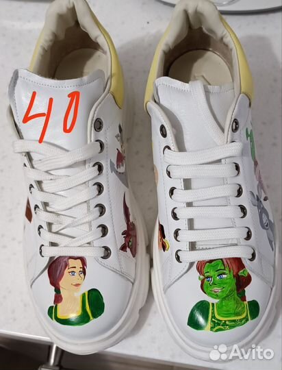 Кроссовки женские натуральная кожа