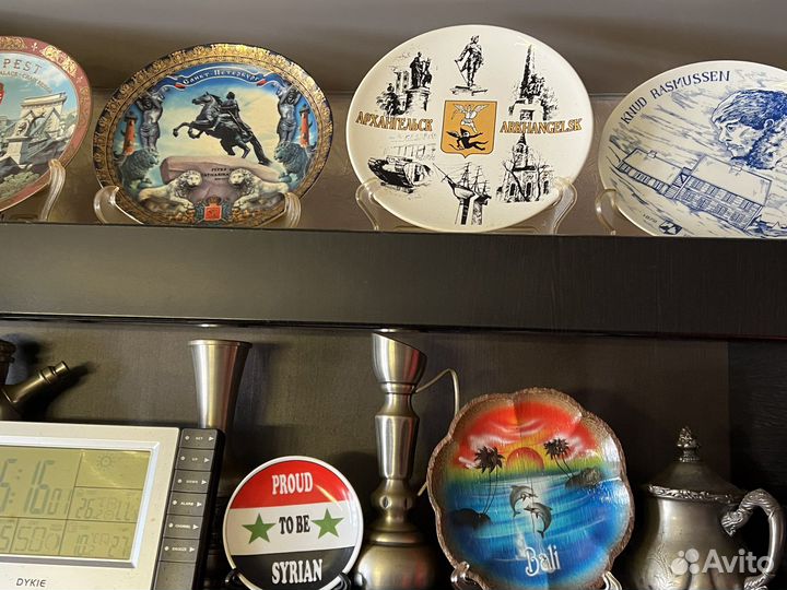 Тарелки города и страны