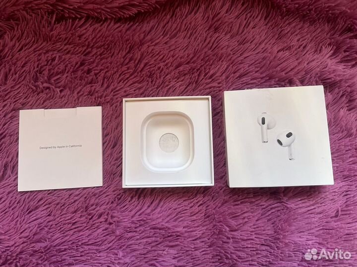 Наушники apple airpods 3