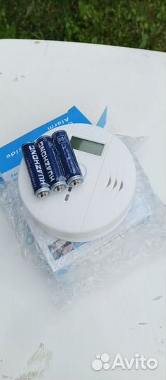 Датчик угарного газа с батарейками