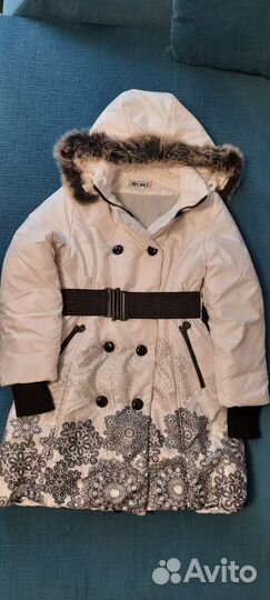 Пальто евро-зима для девочки