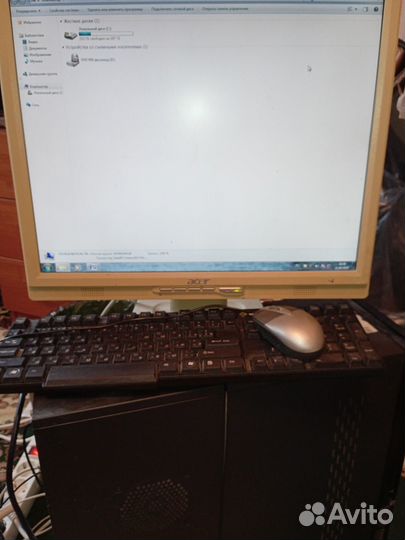 Компьютер бу. Системный блок wexler, монитор acer