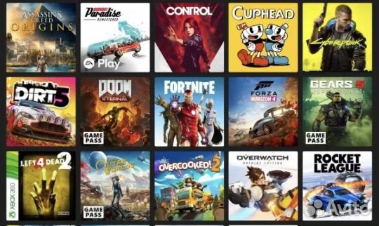 Игры на любой вкус xbox ONE/series