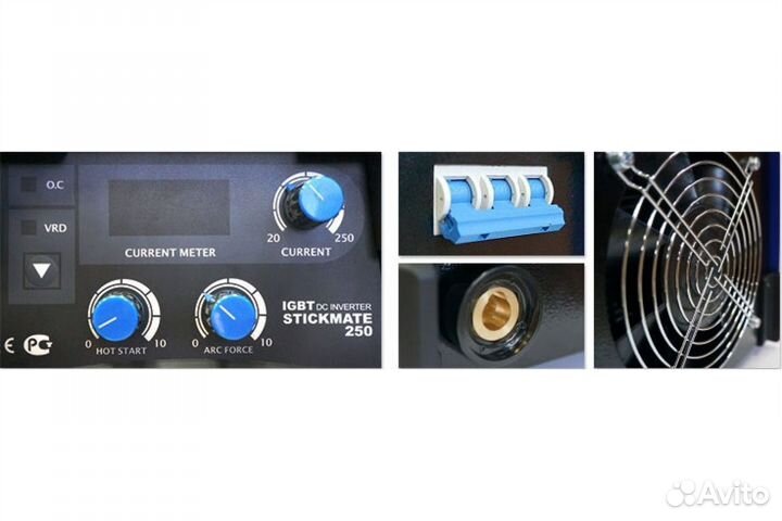 Сварочный инвертор stickmate 250 igbt