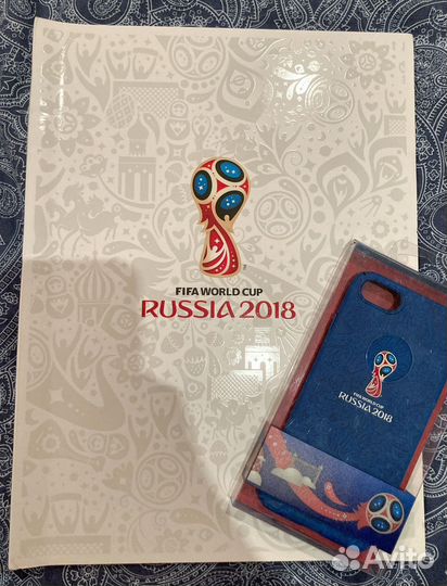 Чехол и тетрадь Евро russia 2018 FIFA world CUP