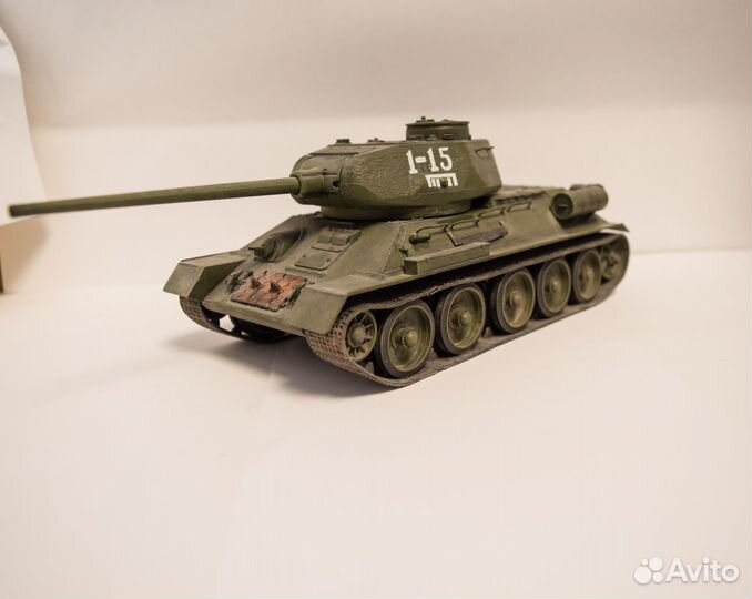 Сборная модель танка Т-34