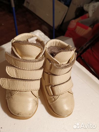 Ботинки зимние детские 19-20 размер