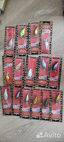 Воблеры kosadaka, bearking, lucky craft, китайцы
