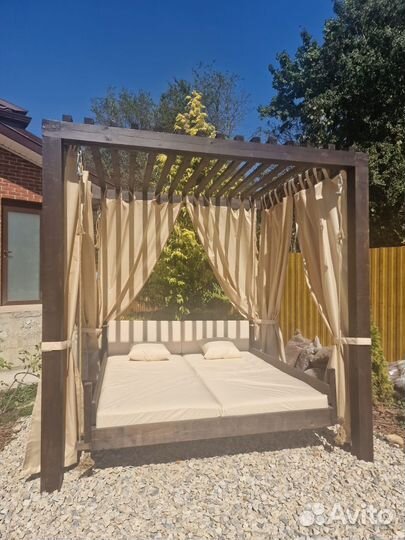 Мартас и шторы в бунгало