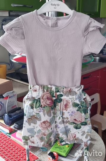 Детские вещи hm, baby GO, vulpes и др. р. 86, 92