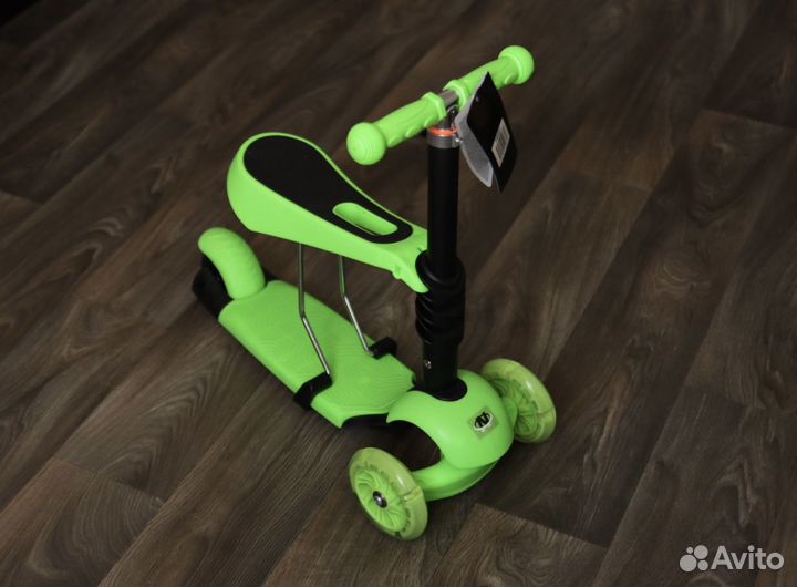 Новый самокат кикборд navigator 3 в 1