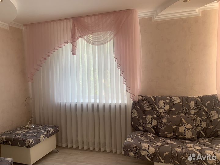 Тюль с ламбрикеном