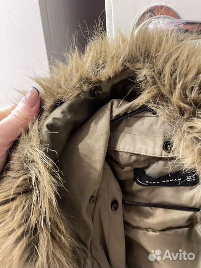 Парка zara женская M