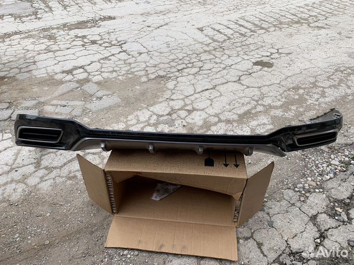 Kia K5 юбка заднего бампера