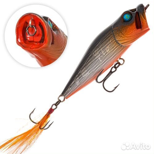 Воблер German Quma 65мм. 6,5см. 7гр. C124 до 0м. f