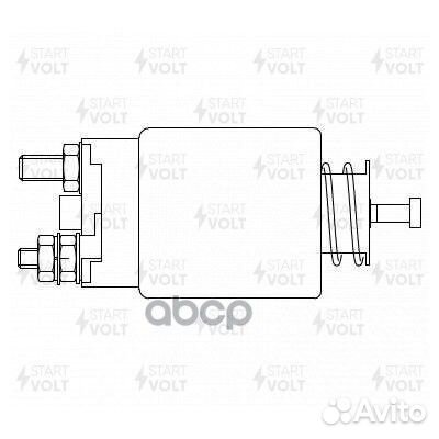 Втягивающее реле стартера VSR 0806 startvolt