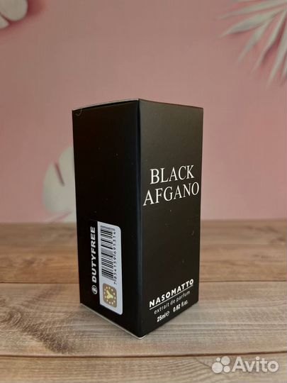 Блэк Афгано Nasomatto