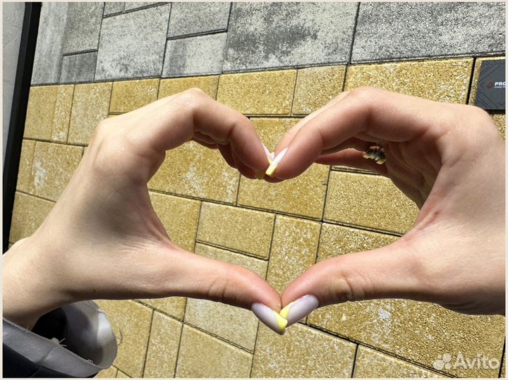 Тротуарная плитка цветная минимальный объем 120 м2