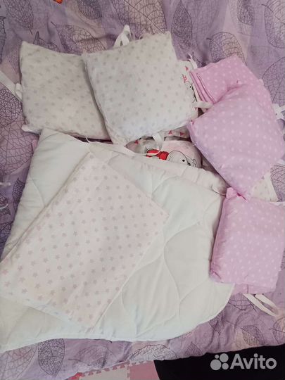Комплект бартиков с одеялом