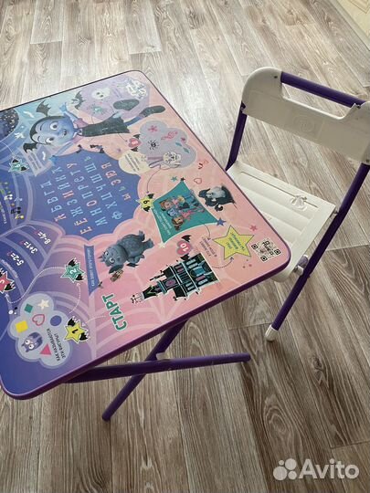 Детский стол и стул