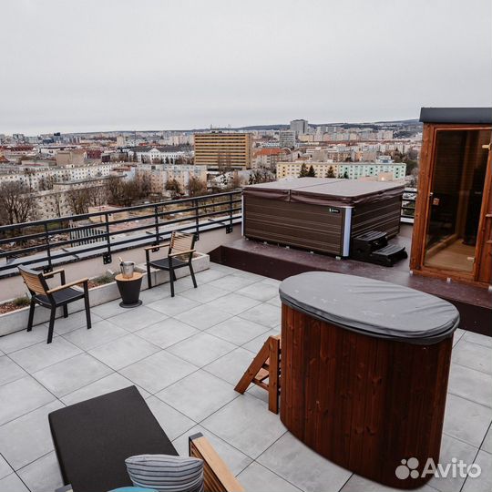 Купель деревянная