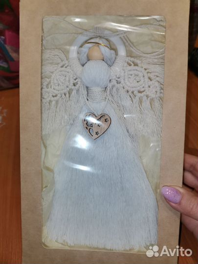 Ангелочки макраме