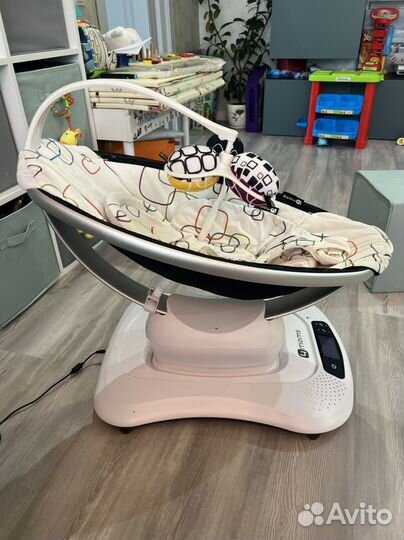 4Moms MamaRoo 4.0 качели электронные, Мультиплюш