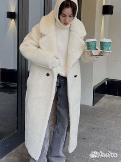 Шуба из натуральной овчины