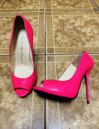 Туфли шпильки Nando Muzi 35 розовые