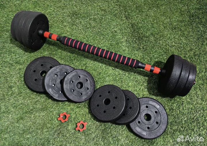 Гантели разборные 2в1