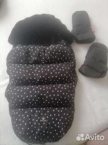 Детский меховой конверт