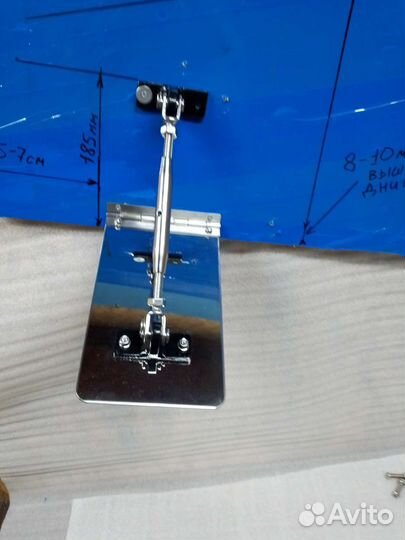 Транцевые плиты в лодку механические