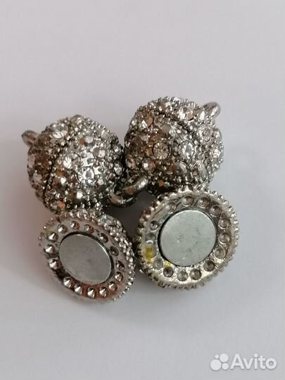 Магнитные замки, концевики для бижутерии