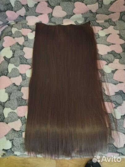 Волосы на заколках