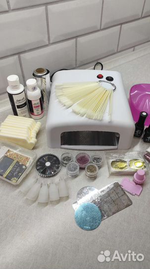 Уф лампа для ногтей