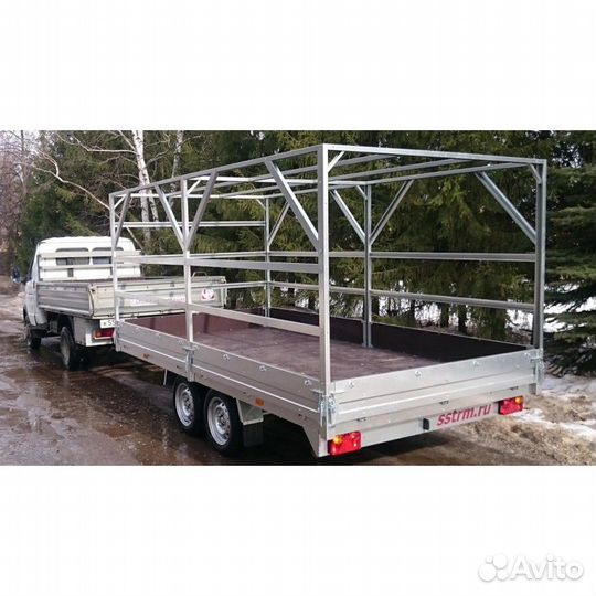 Прицепы двухосный Бортовой Будка Тент эвакуатор