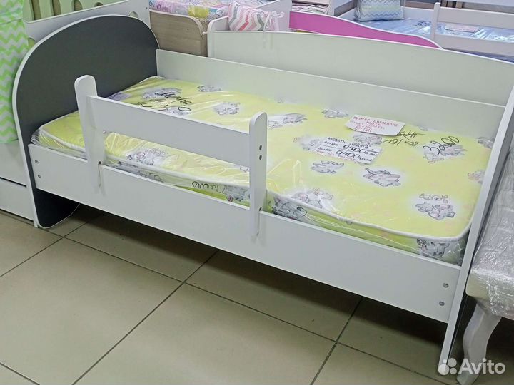 Кровать детская радуга 80*160