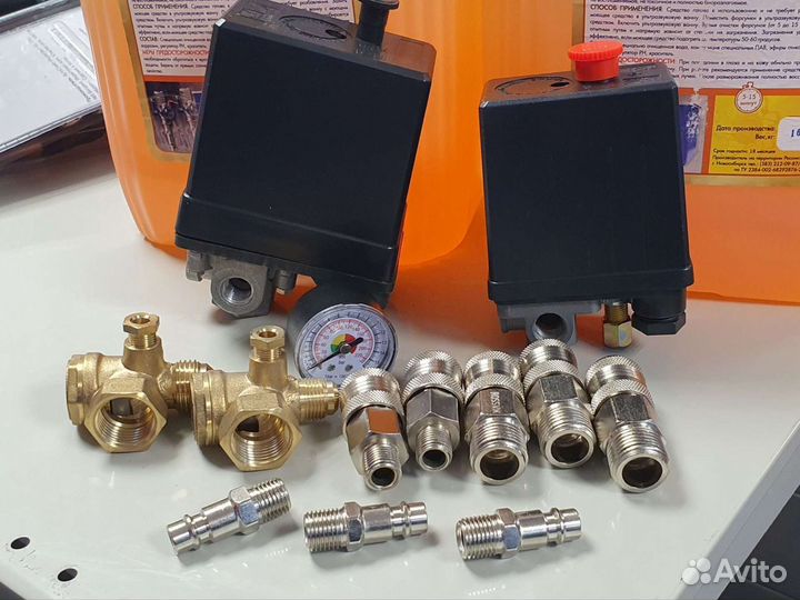 Компрессоры воздушные, ремеза, Fiac, fubag, Кратон